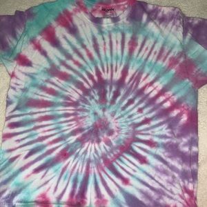 Pastel tye dyed t shirt